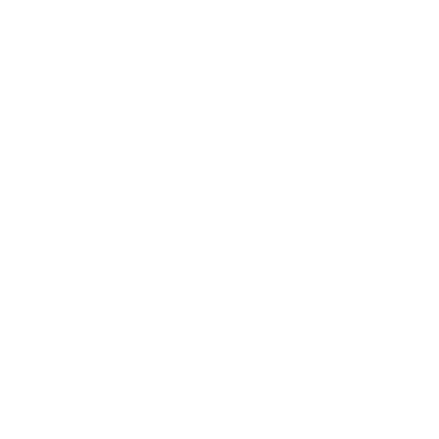 Bicycle Leaf Negative Space Logo #ffffff