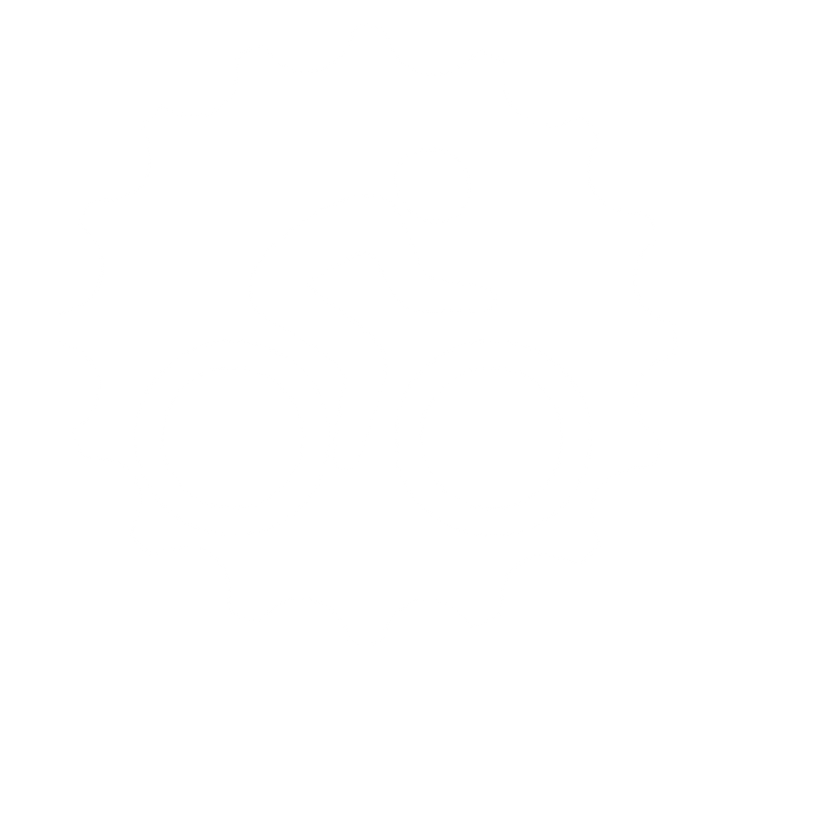 Cyclist Gear Badge Logo #ffffff