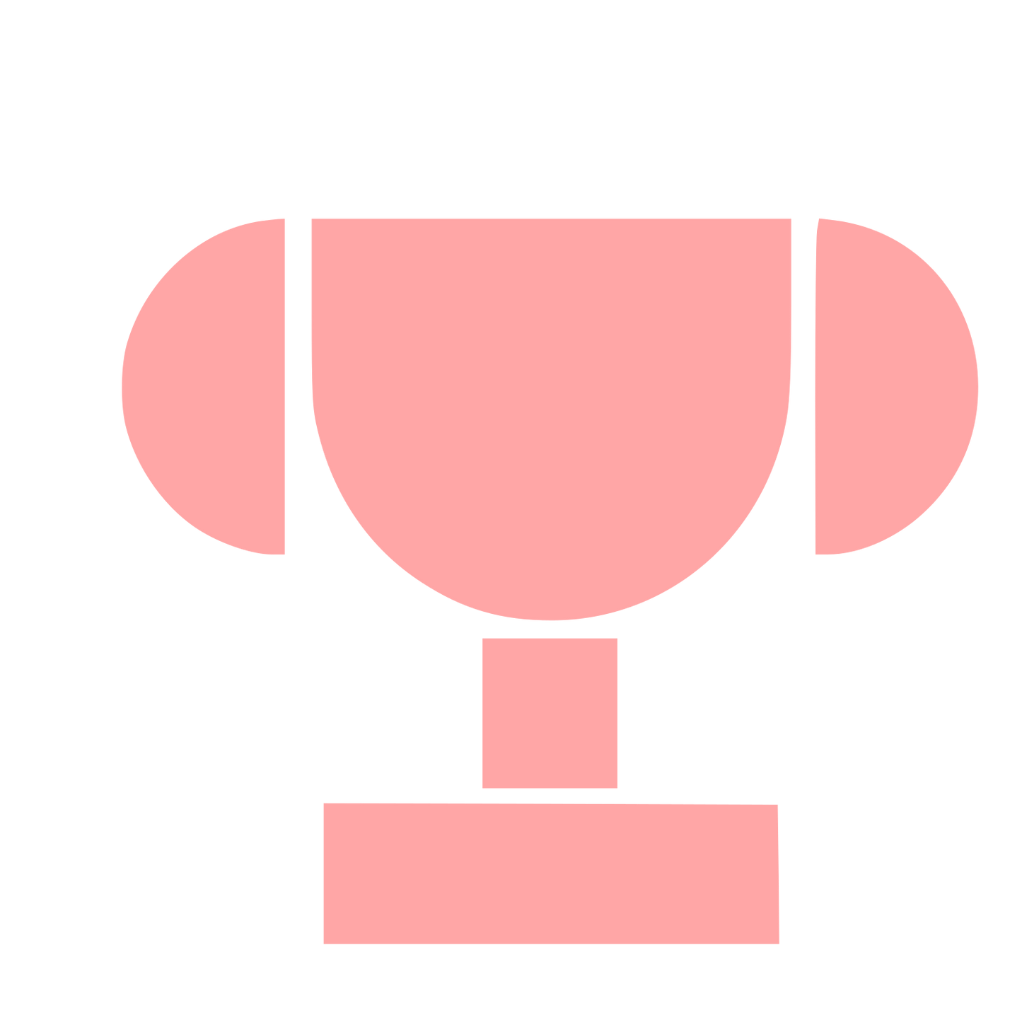 Bauhaus Trophy Logo #ffa6a6
