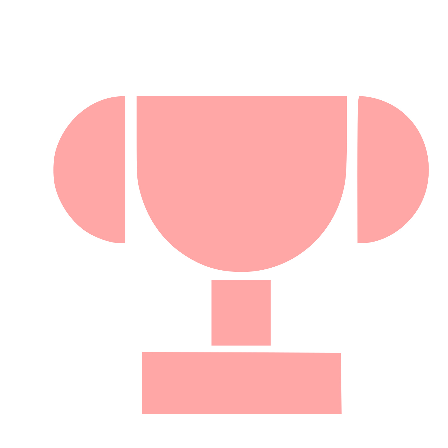 Bauhaus Trophy Logo #ffa6a6
