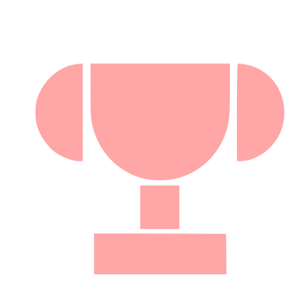 Bauhaus Trophy Logo #ffa6a6
