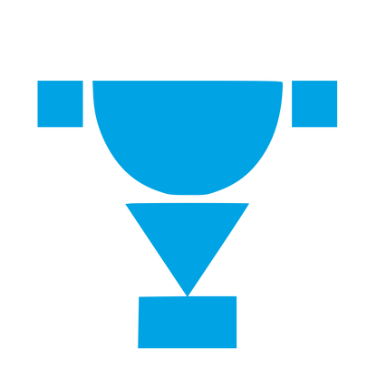 Bauhaus Trophy Cup Logo #00a3e4