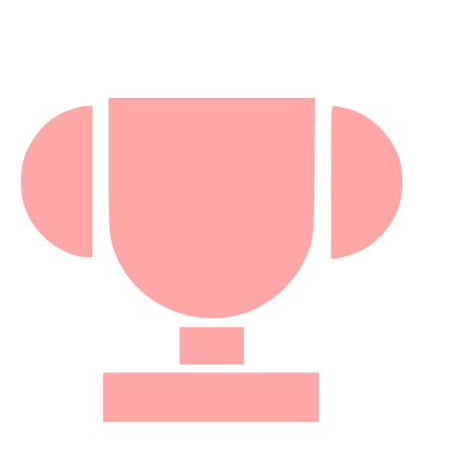 Bauhaus Trophy Cup Logo #ffa6a6