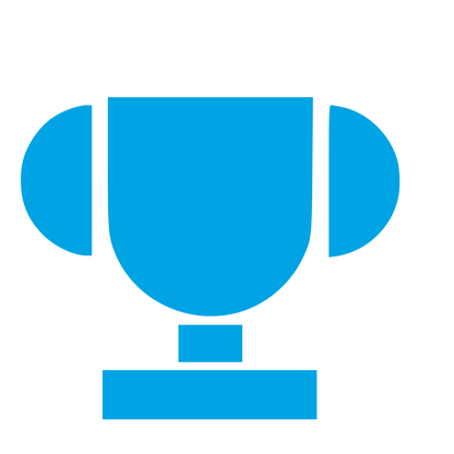 Bauhaus Trophy Cup Logo #00a3e4