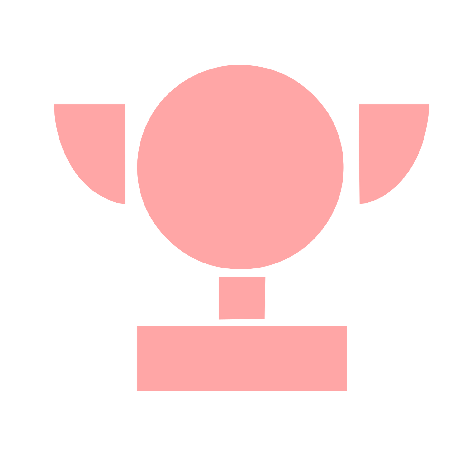 Bauhaus Trophy Logo #ffa6a6