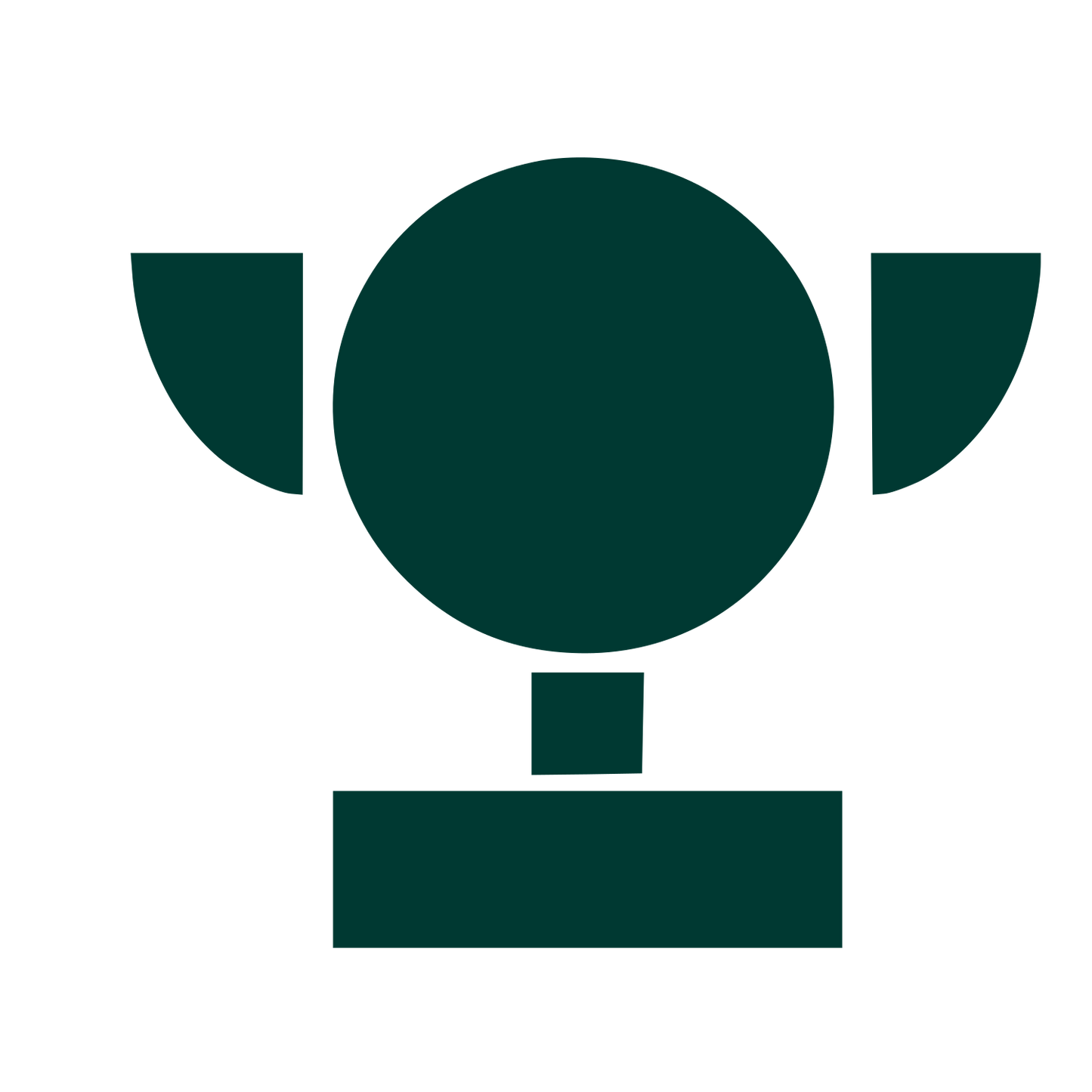 Bauhaus Trophy Logo #003932