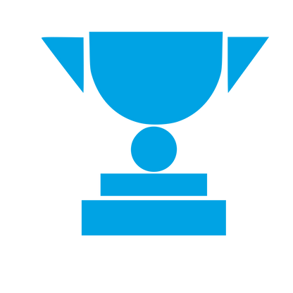Bauhaus Trophy Cup Logo #00a3e4