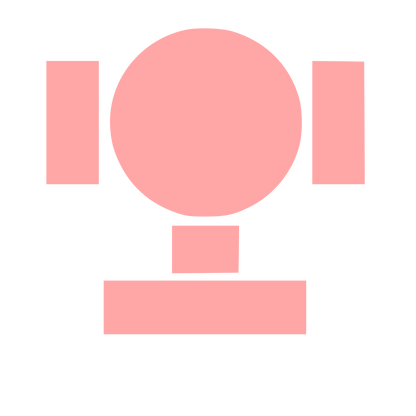 Bauhaus Trophy Cup Logo #ffa6a6