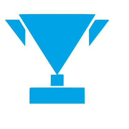 Bauhaus Trophy Cup Logo #00a3e4
