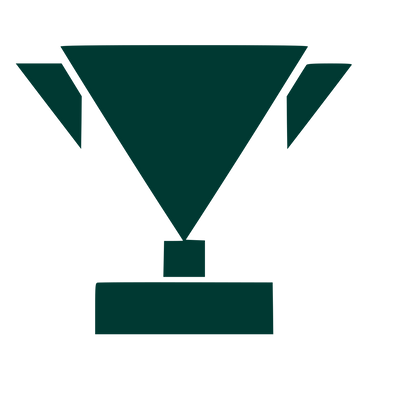 Bauhaus Trophy Cup Logo #003932