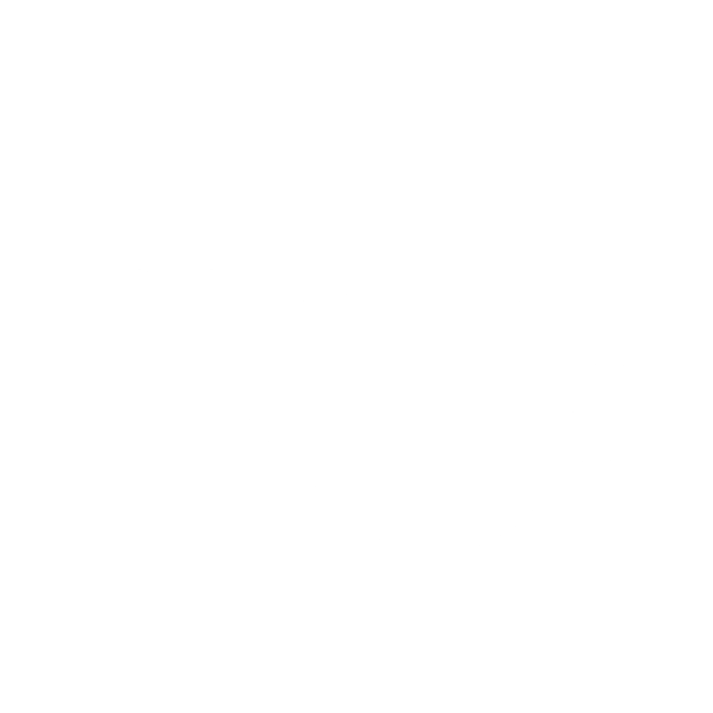 Whistle Silhouette Logo #ffffff