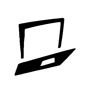Hand-Drawn Laptop Logo