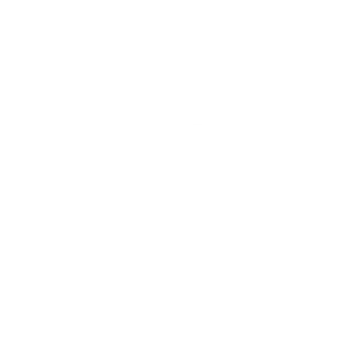 Fast Laptop Hand-Drawn Logo #ffffff
