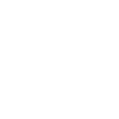 Layered Smartphone Overlap Logo #ffffff