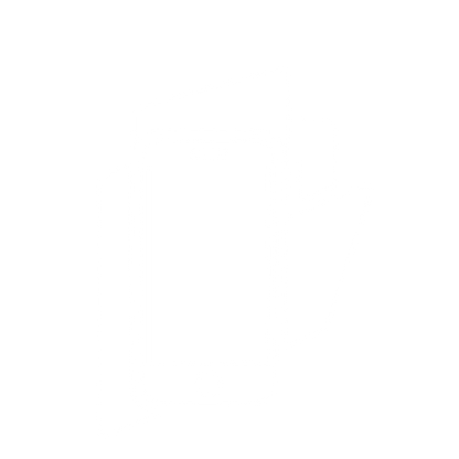 Layered Overlap Smartphone Logo #ffffff