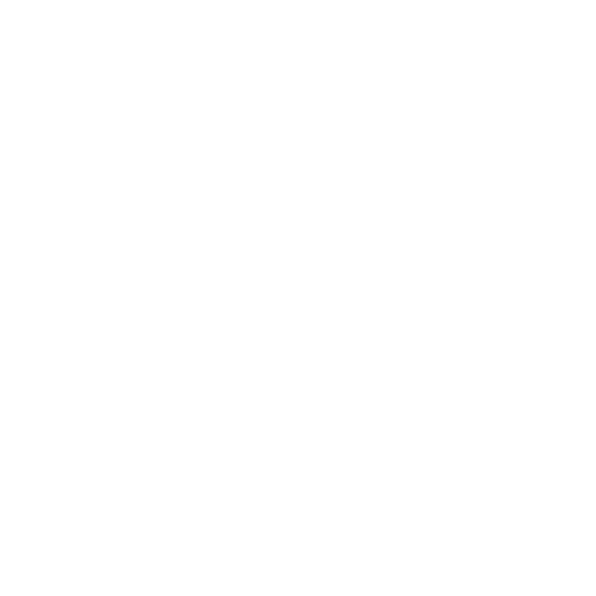 Stacked Phones Overlap Logo #ffffff