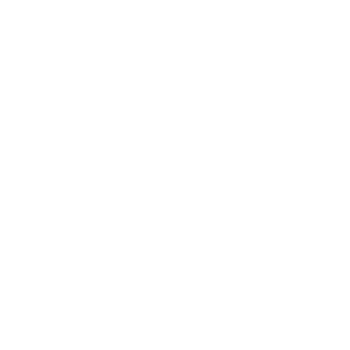 Smartphone Stacked Layers Logo #ffffff