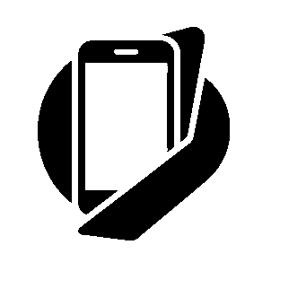 Smartphone Circle Overlap Logo