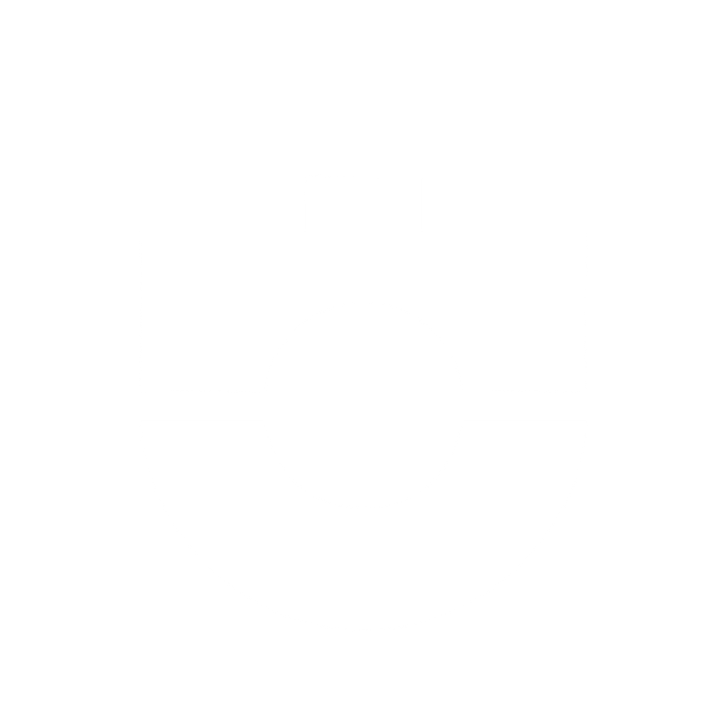 Modernist Camera Lens Logo #ffffff