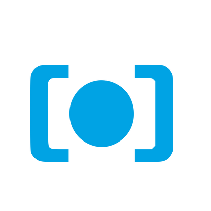 Camera Viewfinder Circle Logo #00a3e4