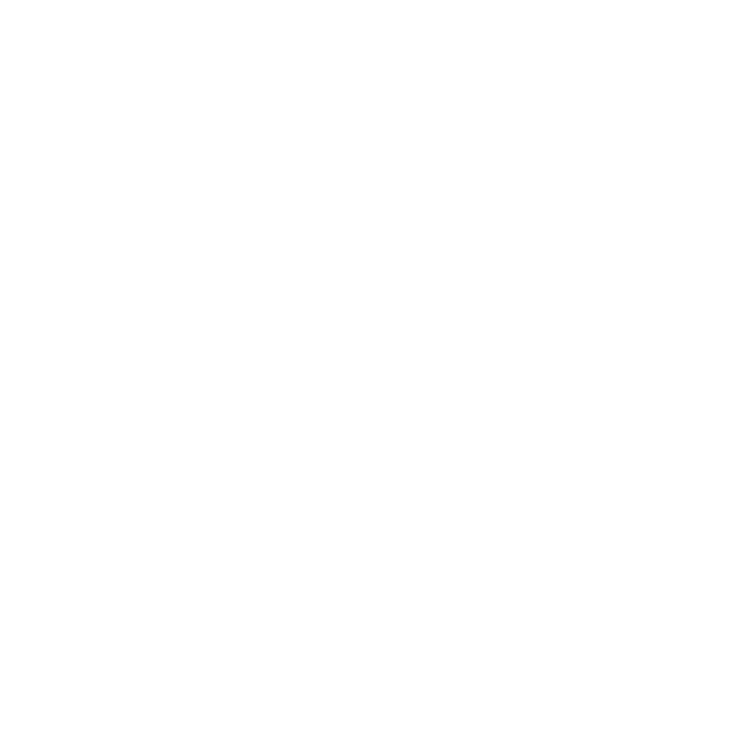 Modernist Minimal Camera Logo #ffffff