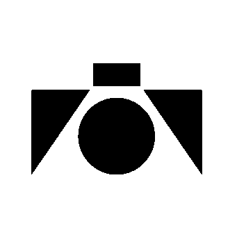 Modernist Minimal Camera Logo