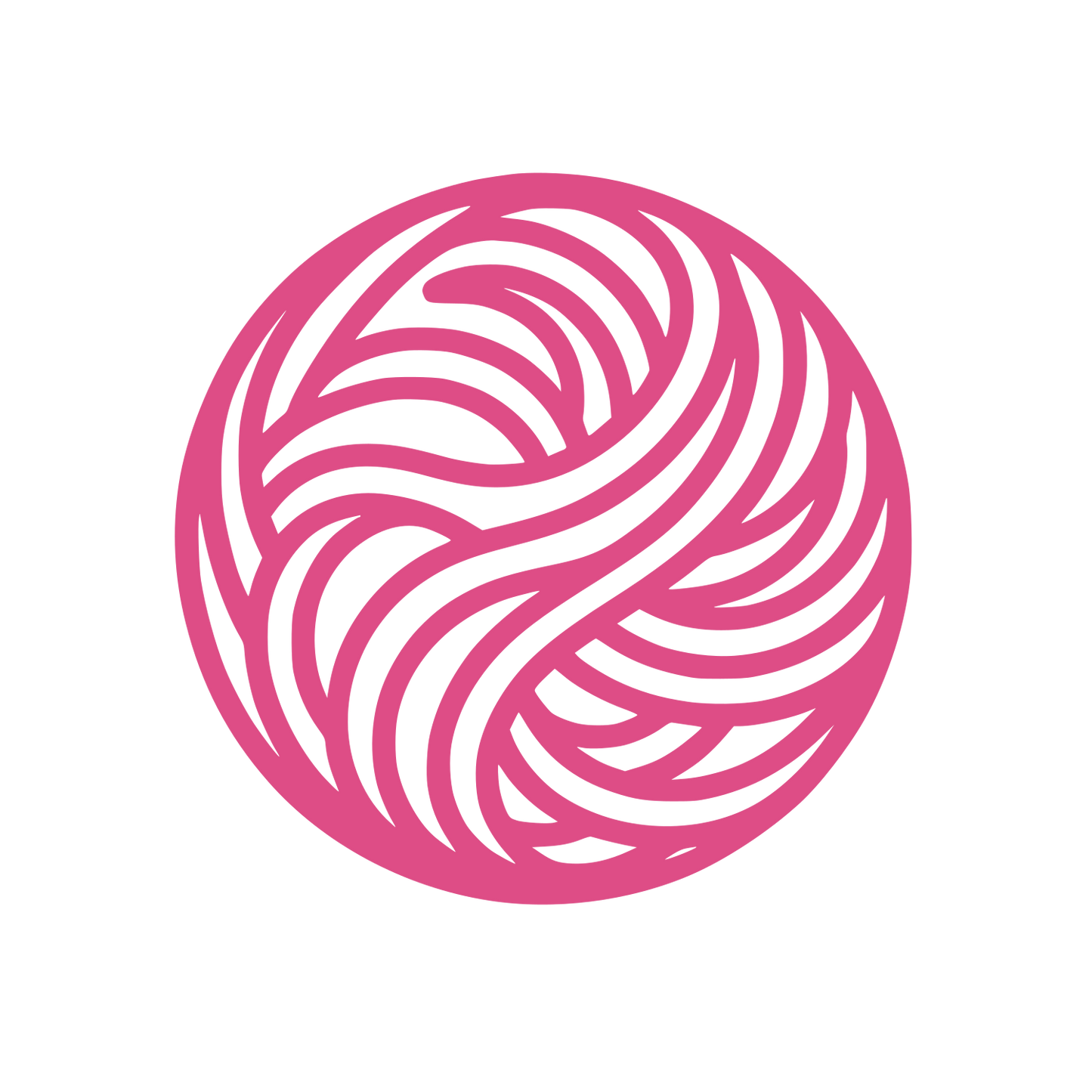 Knot Logo #DE4D86