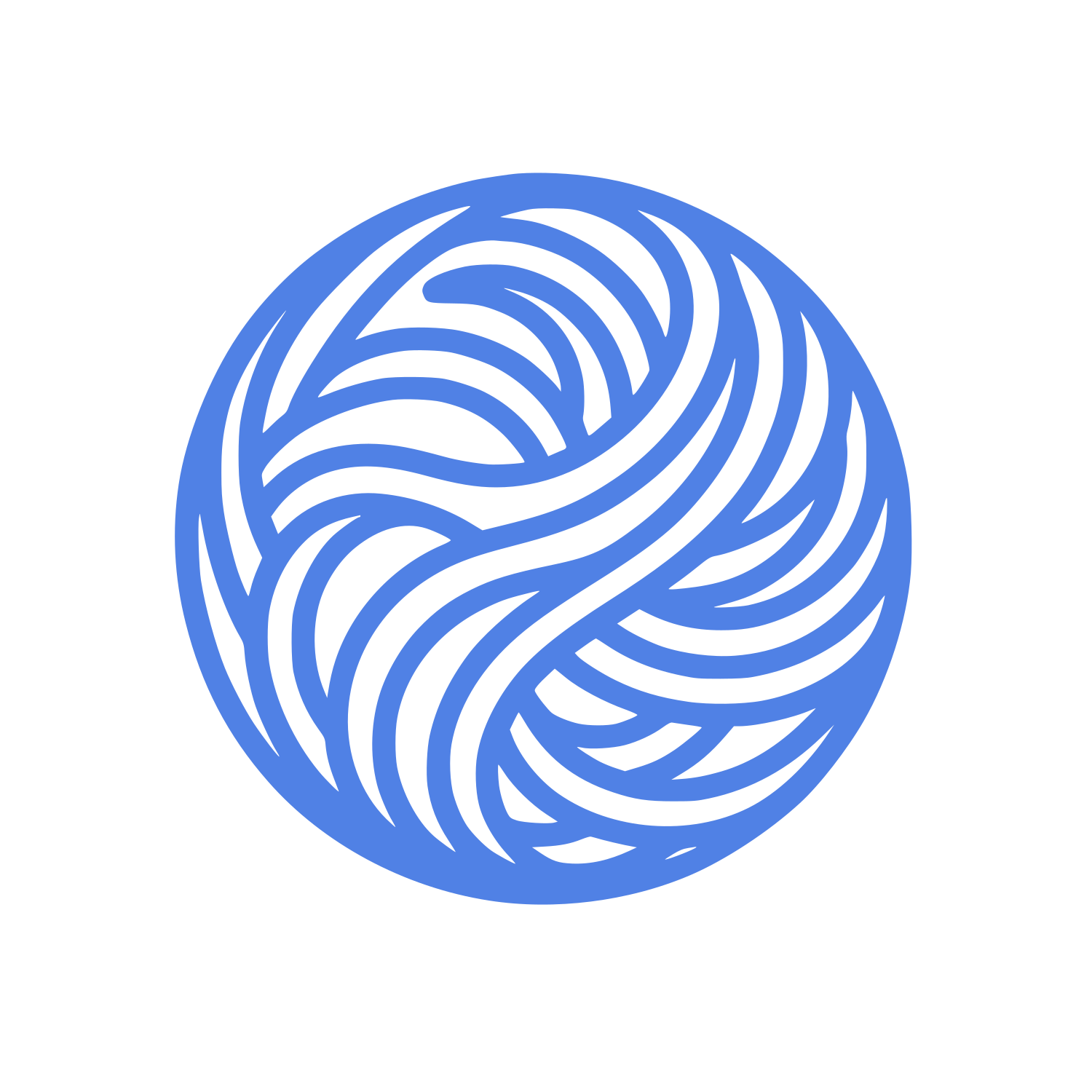 Knot Logo #5081E5