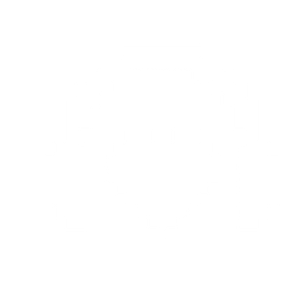 Pixel Headphones Heart Logo #ffffff
