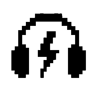 Pixel Headphones Lightning Logo