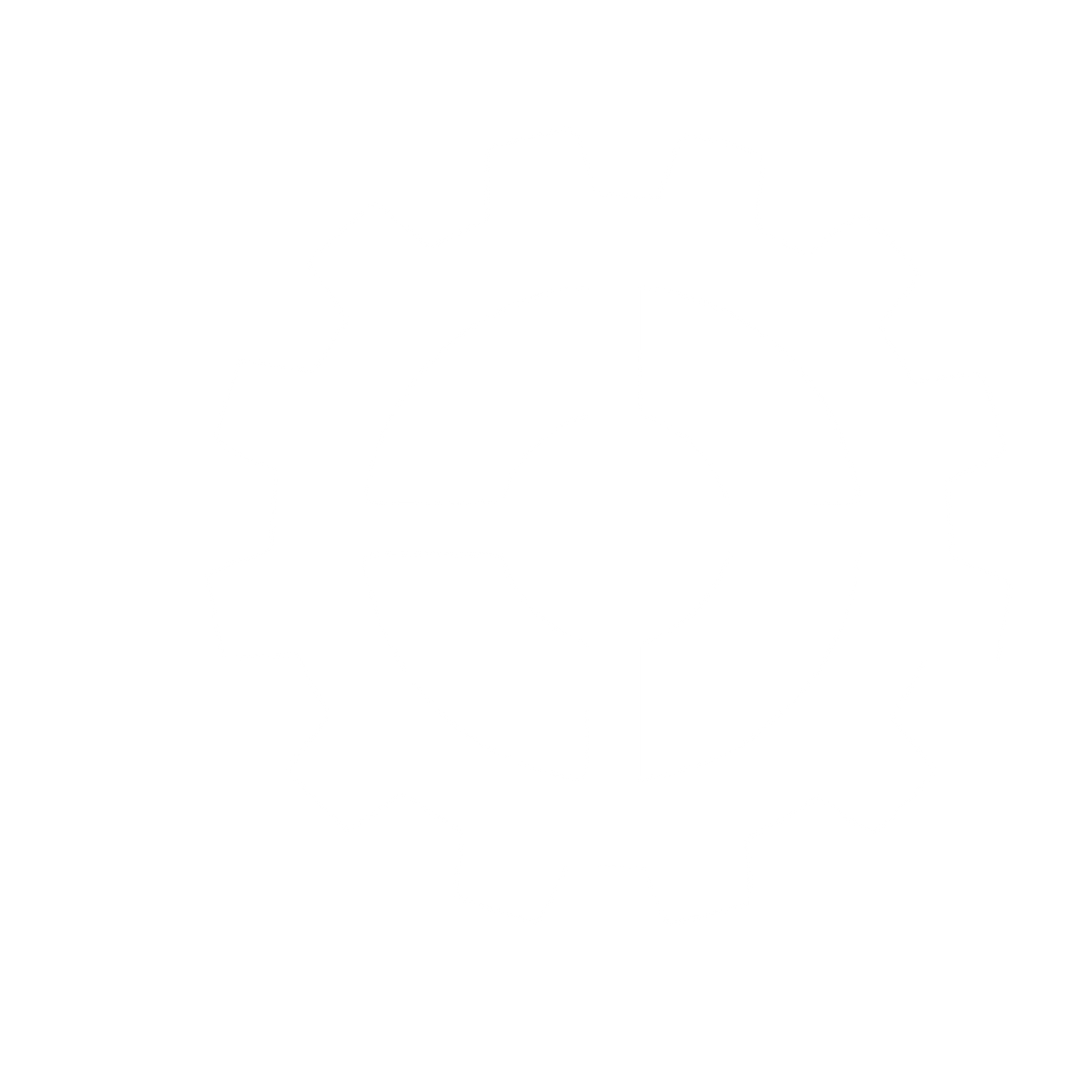 Gear Wheel Pictogram Logo #ffffff