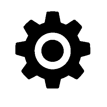 Gear Cog Pictogram Logo