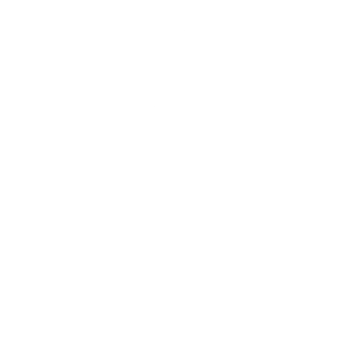 Gear Settings Pictogram Logo #ffffff