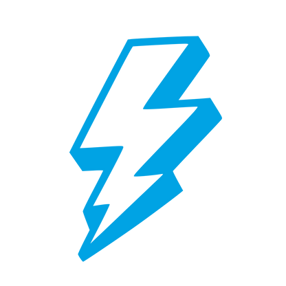 Tattoo Flash Lightning Bolt Logo #00a3e4