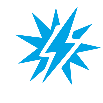 Tattoo Flash Lightning Bolt Logo #00a3e4