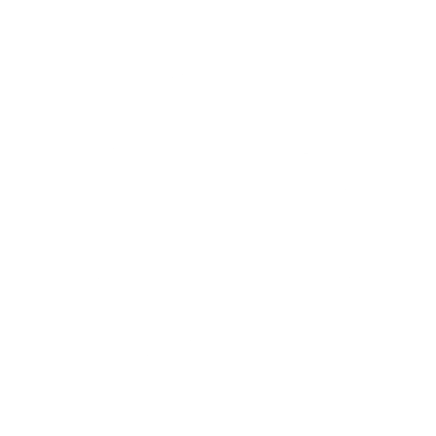 Lightning Bolt Circle Logo #ffffff