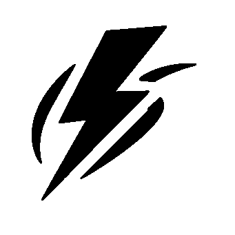 Tattoo Flash Lightning Bolt Logo