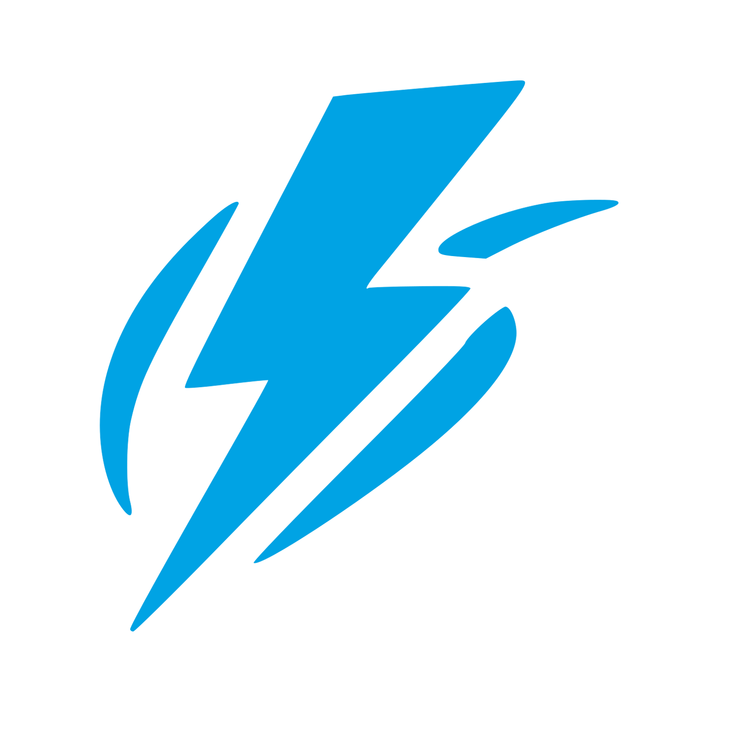 Tattoo Flash Lightning Bolt Logo #00a3e4