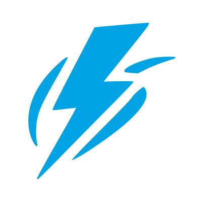 Tattoo Flash Lightning Bolt Logo #00a3e4