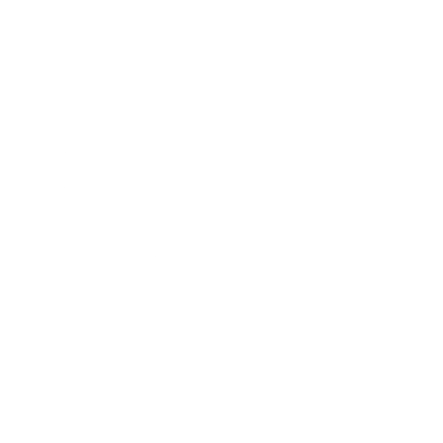 Lightning Bolt Wings Logo #ffffff