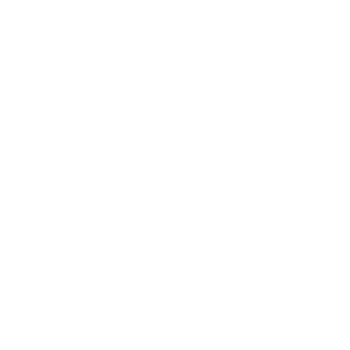 Lightning Bolt Shield Logo #ffffff