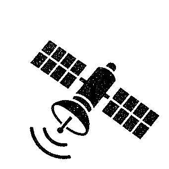 Satellite Dish Signal Logo