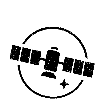 Satellite Orbit Circle Logo