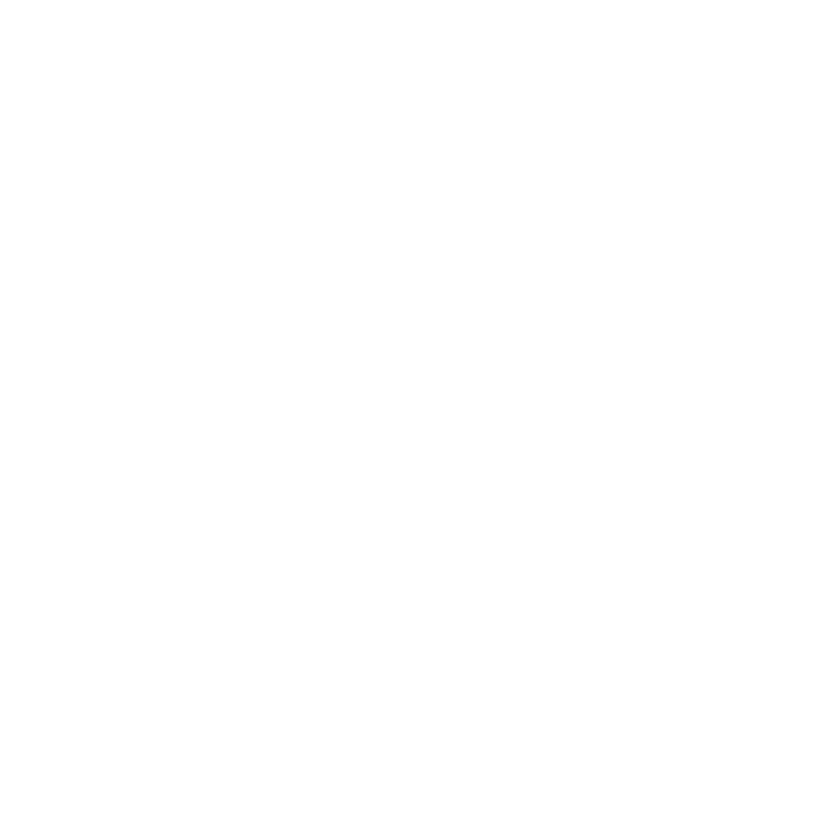 Satellite Signal Broadcast Logo #ffffff