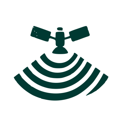 Satellite Signal Broadcast Logo #003932