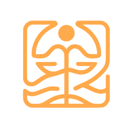Lawyer Emblem Line Logo #FFAA4C