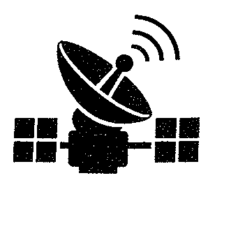 Satellite Dish Signal Logo