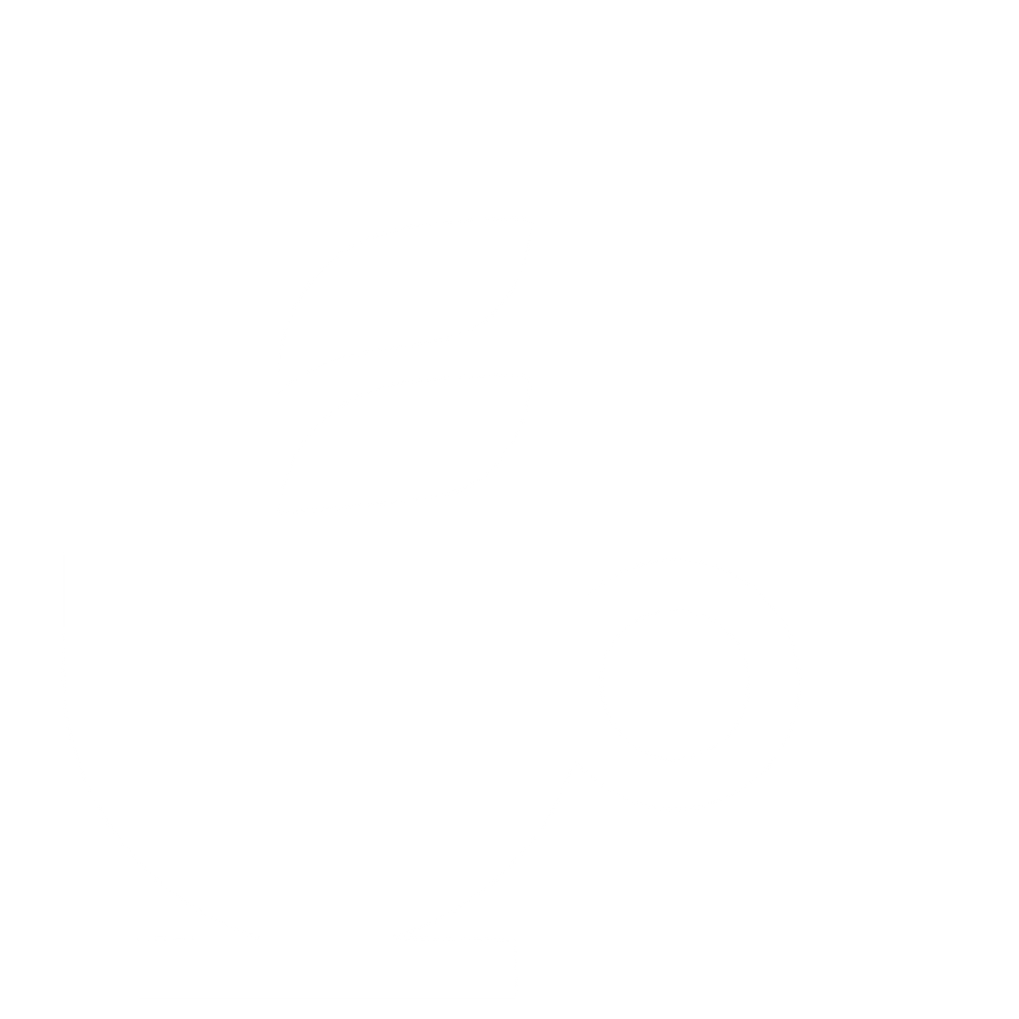 Tea Cup Steam Leaf Logo #ffffff
