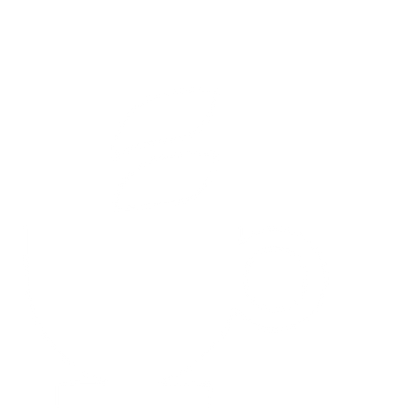 Tea Cup Steam Leaf Logo #ffffff