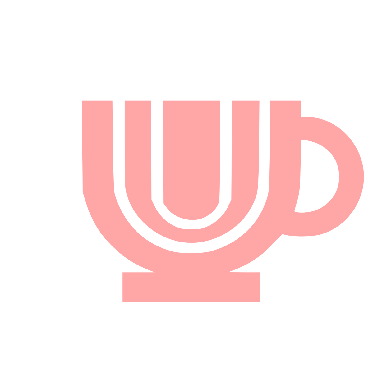 Coffee Cup Logo #ffa6a6
